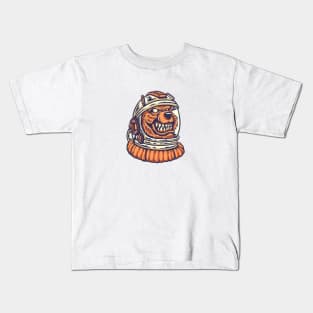 "Wild Astronaut" Logo Design Kids T-Shirt